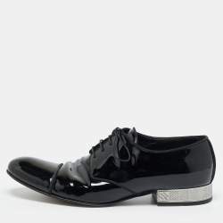 مملوكة مسبقًا Louis Vuitton Size 43 Black Patent Leather Derby