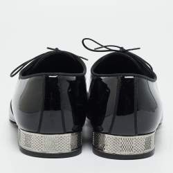 مملوكة مسبقًا Louis Vuitton Size 43 Black Patent Leather Derby