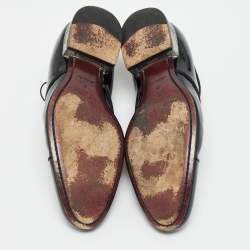 مملوكة مسبقًا Louis Vuitton Size 43 Black Patent Leather Derby