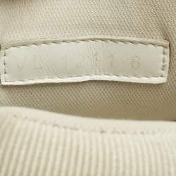 مملوكة مسبقًا Louis Vuitton LV Trainer Maxi Size 40 Green/White Fabric and Leather Lace Up Sneakers