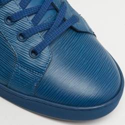 مملوكة مسبقًا Louis Vuitton Concorde Size 43 Blue Epi Leather Low Top Sneakers