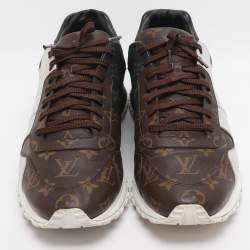 Pre Owned حذاء رياضي لوي فيتون بألوان ثلاثية وقماش مونوغرام منخفظ من الأعلى مقاس 46