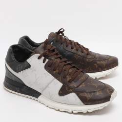 Pre Owned حذاء رياضي لوي فيتون بألوان ثلاثية وقماش مونوغرام منخفظ من الأعلى مقاس 46