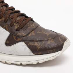 Pre Owned حذاء رياضي لوي فيتون بألوان ثلاثية وقماش مونوغرام منخفظ من الأعلى مقاس 46