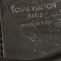 مملوكة مسبقًا Louis Vuitton Size 42.5 Brown Leather and PVC Oxfords