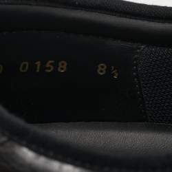 Pre Owned Louis Vuitton Trocadero Size 42.5 Brown/Black Monogram Coated Canvas Low Top Sneakers