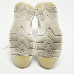 Pre Owned حذاء رياضي  لويس فيتون قماش وشبك أحمر فاستلين مقاس 46