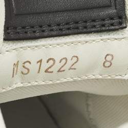 Pre Owned حذاء رياضي لويس فيتون LV ترينر #54 جلد أزرق/رمادي فاتح مقاس 40