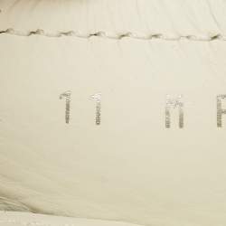 Pre Owned Louis Vuitton Monte Carlo Size 45 White Leather Slip On Loafers