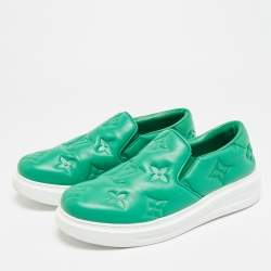 مملوكة مسبقًا حذاء رياضي لوي فيتون بيفرلي هيلز جلد أسود مقاس 42