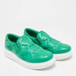 مملوكة مسبقًا حذاء رياضي لوي فيتون بيفرلي هيلز جلد أسود مقاس 42