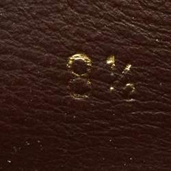 Pre Owned Louis Vuitton Monte Carlo Size 42.5 Brown Leather Loafers