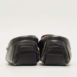 مملوكة مسبقًا Louis Vuitton Monte Carlo Size 40 Black Leather Loafers