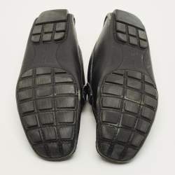 مملوكة مسبقًا Louis Vuitton Monte Carlo Size 40 Black Leather Loafers