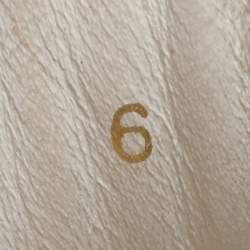 Pre Owned Louis Vuitton Size 40 Brown Canvas and Leather Low Top Sneakers