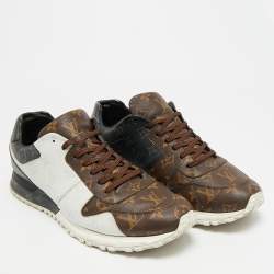 Pre Owned حذاء رياضي لوي فيتون منخفظ القمة مقاس 45 قماش مونوقرام متعدد الألوان