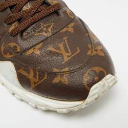 Pre Owned حذاء رياضي لوي فيتون منخفظ القمة مقاس 45 قماش مونوقرام متعدد الألوان