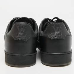 Pre Owned حذاء رياضي لويس فيتون جلد أبيض ريفولي بأربطة مقاس 42.5