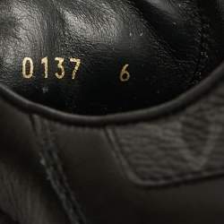 Pre Owned حذاء رياضي لويس فيتون جلد أبيض ريفولي بأربطة مقاس 42.5