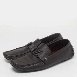 مملوكة مسبقًا Louis Vuitton Monte Carlo Size 44 Burgundy Leather Loafers