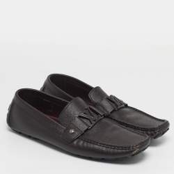 مملوكة مسبقًا Louis Vuitton Monte Carlo Size 44 Burgundy Leather Loafers