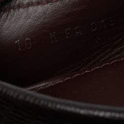 مملوكة مسبقًا Louis Vuitton Monte Carlo Size 44 Burgundy Leather Loafers