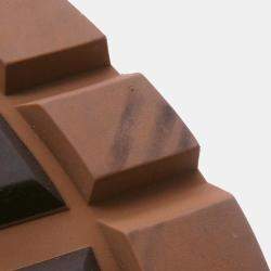 مملوكة مسبقًا Louis Vuitton Oberkampf Line Encreboots Brown/Gold Leather Rhinestone Size 10