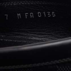 Pre Owned حذاء لوفرز لوي فيتون أوتلاين نقش انفيني دامييه أسود مقاس 40