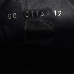 Pre Owned Louis Vuitton Propeller Size 46 Grey/Black Damier Canvas, Leather and Suede High Top Sneakers