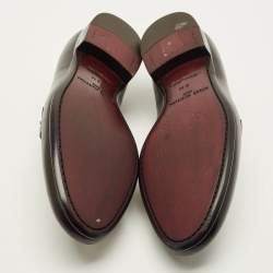 Pre Owned Louis Vuitton LV Club Size 40 Black Leather Loafers