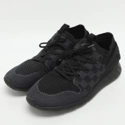 مملوكة مسبقًا حذاء رياضي لويس فيتون دامير نسيج رمادي/أسود مقاس 43