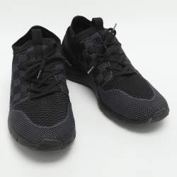 مملوكة مسبقًا حذاء رياضي لويس فيتون دامير نسيج رمادي/أسود مقاس 43