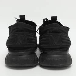 مملوكة مسبقًا حذاء رياضي لويس فيتون دامير نسيج رمادي/أسود مقاس 43