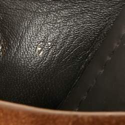 مملوكة مسبقًا Louis Vuitton LV Portofino Size 40.5 Brown Suede Flat Slide