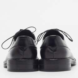مملوكة مسبقًا Louis Vuitton Size 42.5 Black Leather Derby