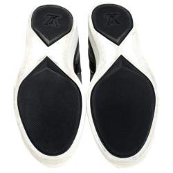 مملوكة مسبقًا Louis Vuitton Damier Graphite Canvas Christopher Nemeth Twister Slip On Sneakers Size 42