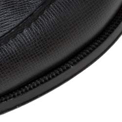 Pre Owned  حذاء لوفرز لوي فيتون بيني جلد مزخرف أسود مقاس 40