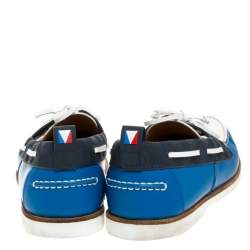 Pre Owned حذاء ديربي لوي فيتون بوات ديك جلد و ايبني دامييه متعدد الألوان مقاس 45