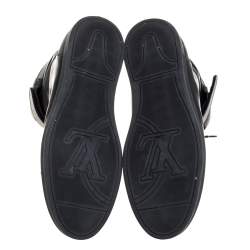 مملوكة مسبقًا Louis Vuitton Monogram Eclipse Canvas and Leather Passenger High Top Sneakers Size 44