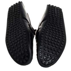 مملوكة مسبقًا حذاء لوفرز لوى فيتون هوكينهايم جلد أسود مقاس 42