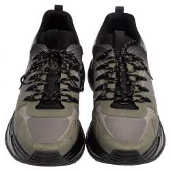 Pre Owned حذاء رياضى لوى فيتون ران أواى بلس شبك وجلد متعدد الألوان مقاس 44