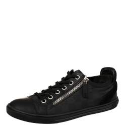 Louis Vuitton Damier Mens Sneakers, Grey, 09.0