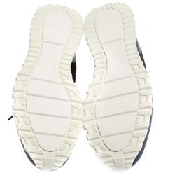 مملوكة مسبقًا حذاء رياضى لوى فيتون رنواى جلد وسويدى أزرق