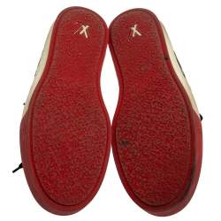 Pre Owned حذاء رياضى لوى فيتون بينبال سويدى وكانفاس كحلى / أزرق مقاس 43