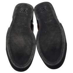 مملوكة مسبقًا Louis Vuitton Monogram/Black Canvas And Leather Match Up Sneaker Size 43.5