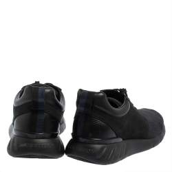 مملوكة مسبقًا حذاء رياضي لوي فيتون فاستلين نوبوك ونايلون دامييه أسود مقاس 40