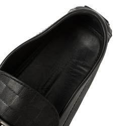 مملوكة مسبقًا حذاء موسكينز لوى فيتون هوكينهايم داميه إنفينى جلد أسود مقاس 43