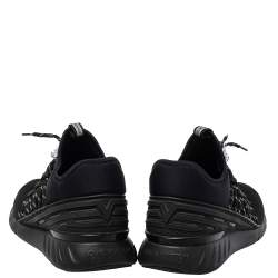 مملوكة مسبقًا Louis Vuitton Black Fabric And Mesh Fastlane Sneakers Size 42