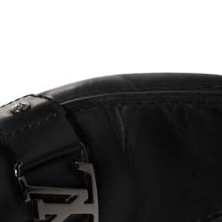 مملوكة مسبقًا Louis Vuitton Black Leather Monte Carlo Slip On Loafers Size 43