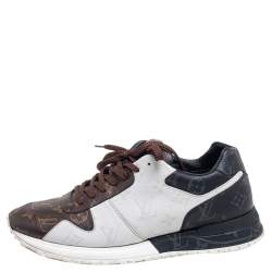 مملوكة مسبقًا Louis Vuitton Tricolor Monogram Canvas Run Away Sneakers Size 41